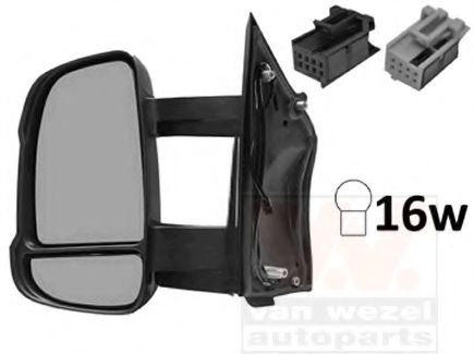 1651815 Oglinda exterioara VAN WEZEL 