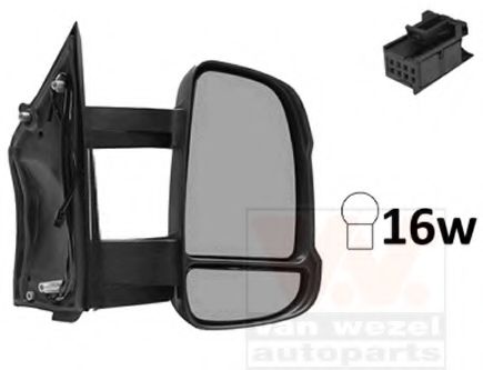 1651818 Oglinda exterioara VAN WEZEL 