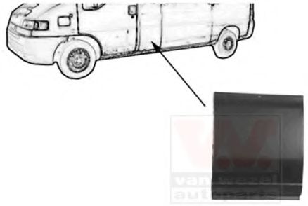 1747105 Panou lateral VAN WEZEL 