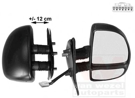 1747818 Oglinda exterioara VAN WEZEL 