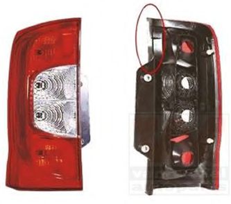 Lampa spate