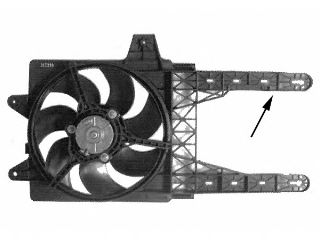 1755748 Ventilator, radiator VAN WEZEL 