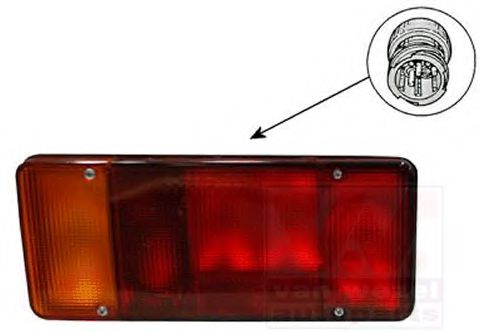 Lampa spate