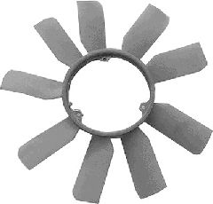 3022742 Paleta ventilator, racire motor VAN WEZEL 