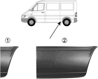 3075140 Panou lateral VAN WEZEL 