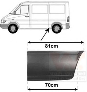 3075141 Panou lateral VAN WEZEL 