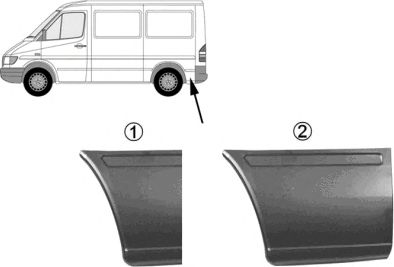 3075143 Panou lateral VAN WEZEL 