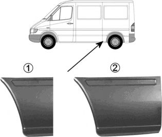 3076139 Panou lateral VAN WEZEL 