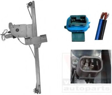 3077261 Mecanism actionare geam VAN WEZEL 