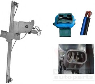 3077262 Mecanism actionare geam VAN WEZEL 