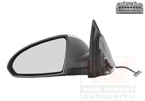 3352817 Oglinda exterioara VAN WEZEL 