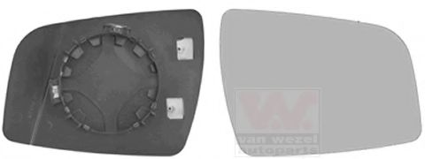 3796838 Sticla oglinda, oglinda retrovizoare exterioara VAN WEZEL 