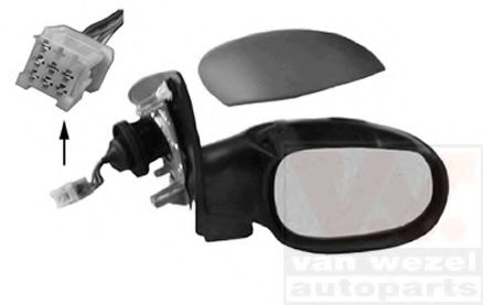 4028808 Oglinda exterioara VAN WEZEL 
