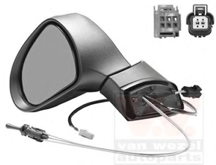4029803 Oglinda exterioara VAN WEZEL 
