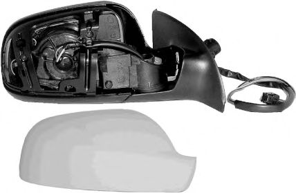 4040828 Oglinda exterioara VAN WEZEL 