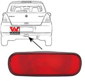 5222929 Lumina de ceata spate VAN WEZEL 