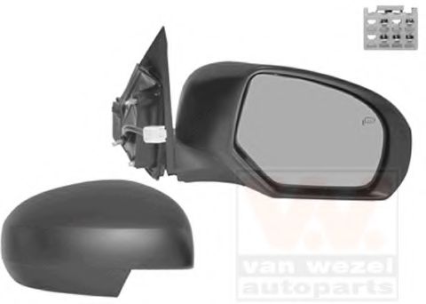 5223808 Oglinda exterioara VAN WEZEL 