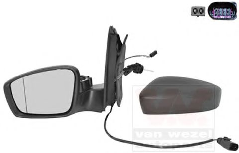 5701803 Oglinda exterioara VAN WEZEL 