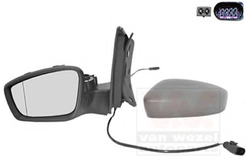 5701807 Oglinda exterioara VAN WEZEL 