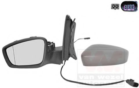 5701813 Oglinda exterioara VAN WEZEL 