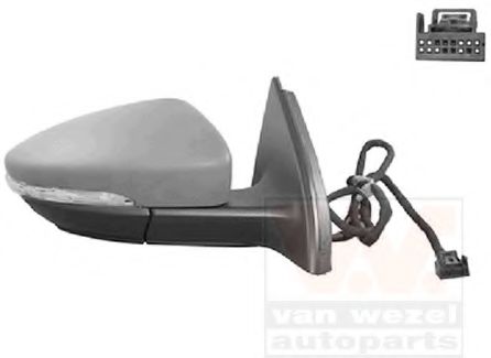 5740808 Oglinda exterioara VAN WEZEL 