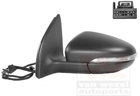 5863807 Oglinda exterioara VAN WEZEL 