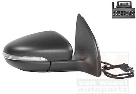 5863808 Oglinda exterioara VAN WEZEL 