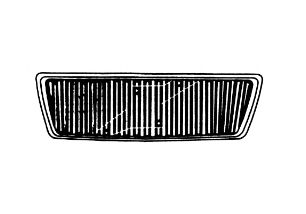 5940510 Grila radiator VAN WEZEL 
