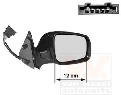 7620818 Oglinda exterioara VAN WEZEL 