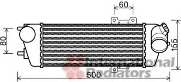 Intercooler, compresor