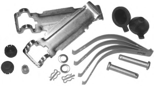 set placute frana,frana disc 2