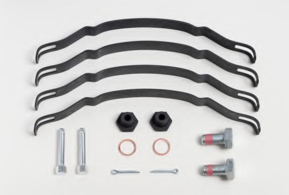 set placute frana,frana disc 2
