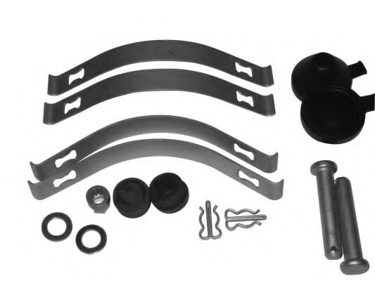 set placute frana,frana disc 2