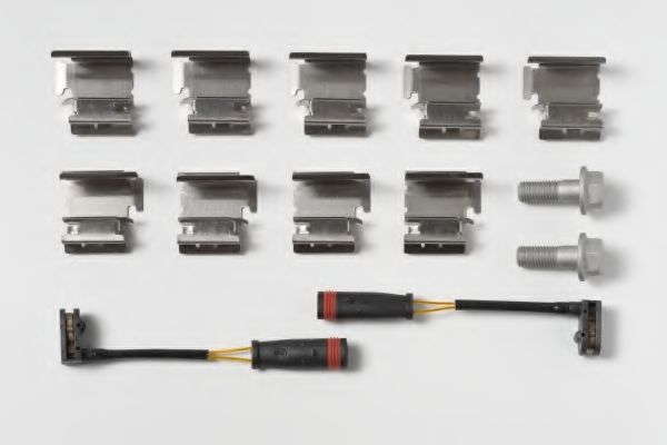 set placute frana,frana disc 2
