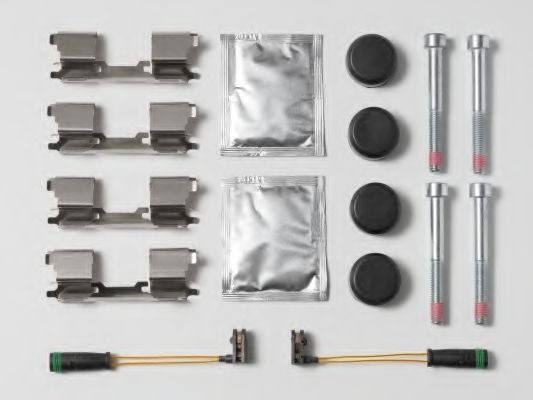set placute frana,frana disc 2