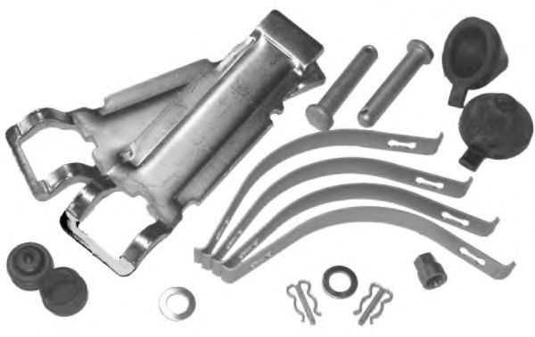 set placute frana,frana disc 2