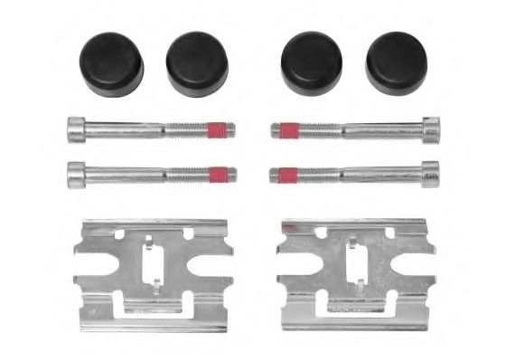set placute frana,frana disc 2