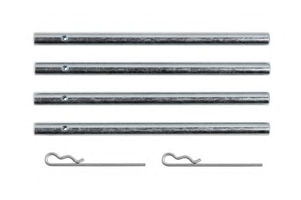 set placute frana,frana disc 2
