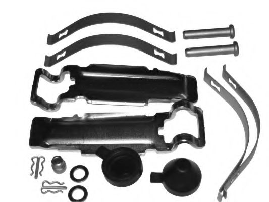 set placute frana,frana disc 2