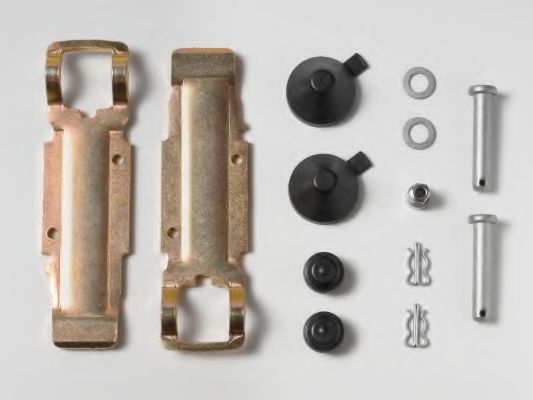 set placute frana,frana disc 2