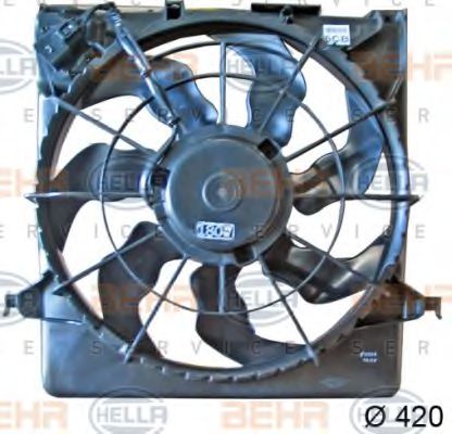 Ventilator, radiator 2
