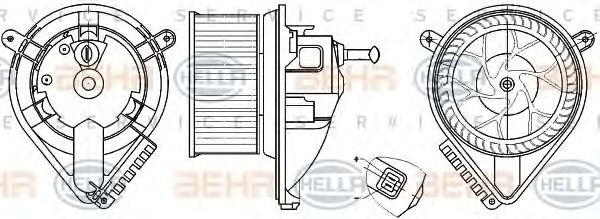 Ventilator, habitaclu