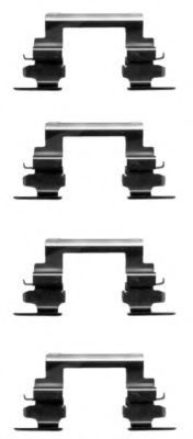 Set accesorii, placute frana