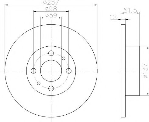 Disc frana