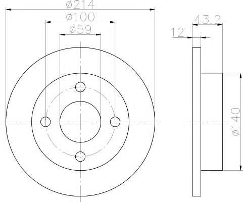Disc frana