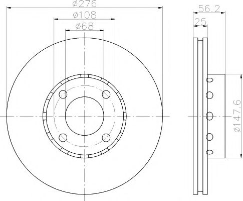 Disc frana