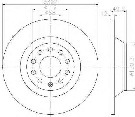 Disc frana