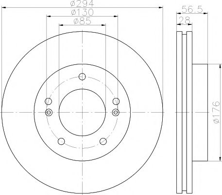 Disc frana