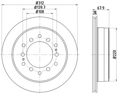 Disc frana