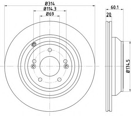 Disc frana